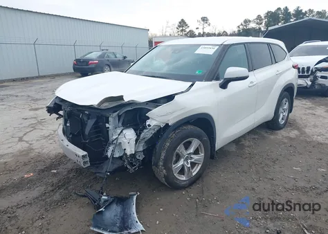 2021 Toyota Highlander L from USA, damaged, VIN 5TDCZRBH9MS091380